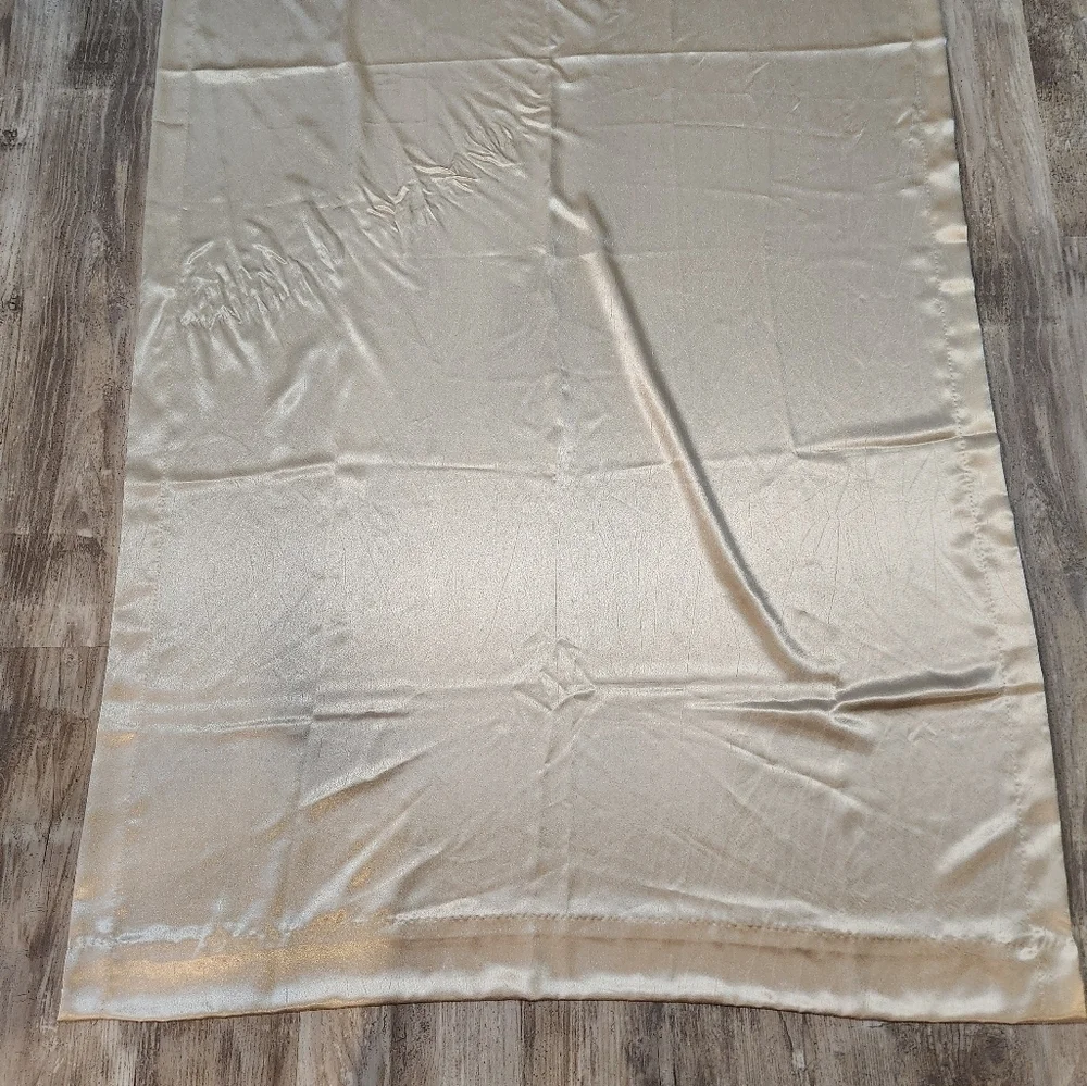 Croscill Satin Champagne Curtain Panels (Set Of 2)-40x82